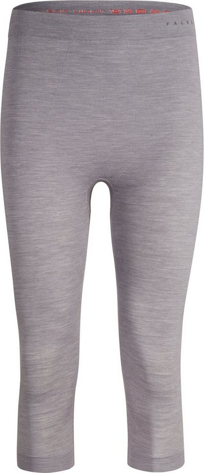 FALKE Funktionsunterhose WT Light 3/4 Tights Regular m 3757 grey-heather von FALKE