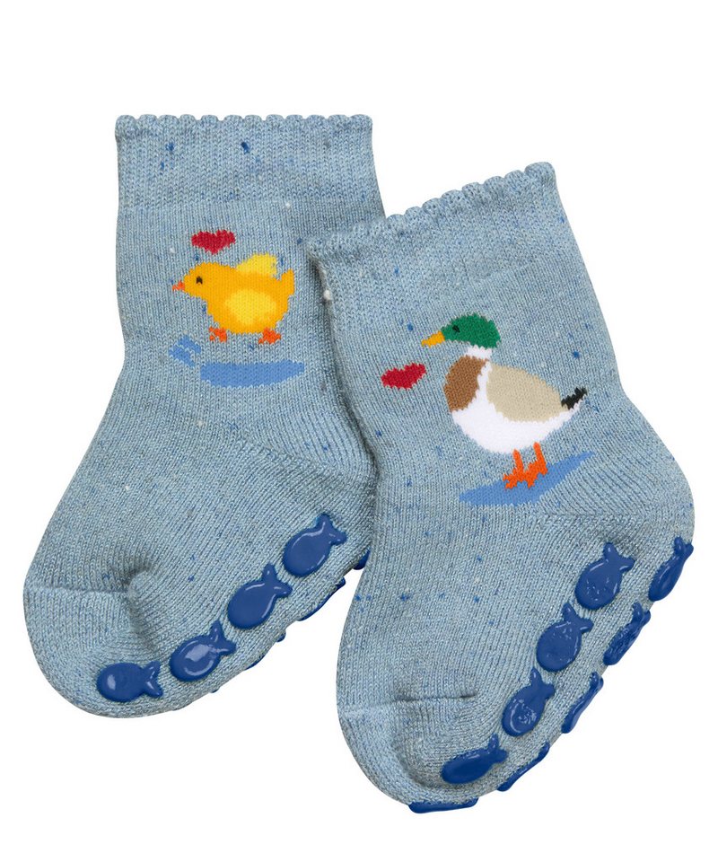 FALKE Haussocken Baby Duckling (1-Paar) mit rutschhemmendem Noppendruck von FALKE