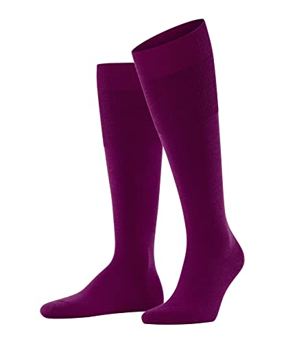 FALKE Herren Kniestrümpfe Airport M KH Wolle Baumwolle lang einfarbig 1 Paar, Rosa (Arctic Pink 8233), 39-40 von FALKE