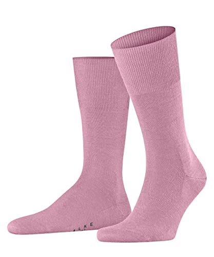 FALKE Herren Socken Airport M SO Wolle Baumwolle einfarbig 1 Paar, Rosa (Light Rosa 8276), 39-40 von FALKE