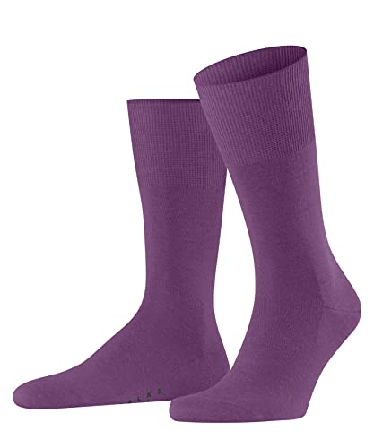 FALKE Herren Socken Airport, Wolle Baumwolle, 1 Paar, Lila (Orchid 8776), 39-40 von FALKE