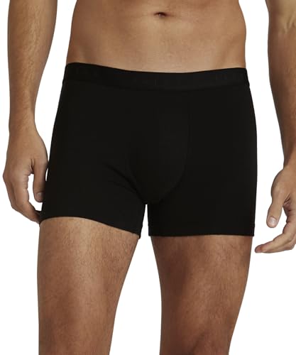 FALKE Herren Boxershorts Daily ClimaWool M Bx Wolle Lyocell schnelltrocknend 1 Stück, Schwarz Black 3000, 3XL von FALKE