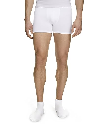 FALKE Herren Boxershorts Daily Climate Control Outlast® M Bx Baumwolle schnelltrocknend 1 Stück, Weiß White 2000, L von FALKE