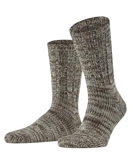 FALKE Herren Socken Brooklyn M So Baumwolle einfarbig 1 Paar, Weiß Wool White 2060, 43-46 von FALKE