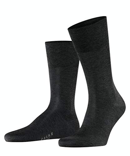 FALKE Herren Business-Socken Tiago 14662 12 Paar, Farbe:Grau;Sockengröße:45-46;Artikel:-3190 anthracite von FALKE