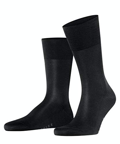 FALKE Herren Business-Socken Tiago 14662 12 Paar, Farbe:Schwarz;Sockengröße:43-44;Artikel:-3000 black von FALKE