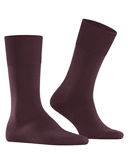 FALKE Herren Socken ClimaWool M SO Lyocell Wolle einfarbig 1 Paar, Rot (Barolo 8596), 45-46 von FALKE