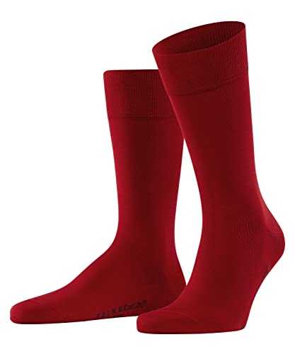 FALKE Herren Socken Cool 24/7 M SO Baumwolle einfarbig 1 Paar, Rot (Scarlet 8228) neu - umweltfreundlich, 45-46 von FALKE