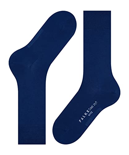 FALKE Herren Socken Cool 24/7 M SO Baumwolle einfarbig 1 Paar, Blau (Royal Blue 6000) neu - umweltfreundlich, 45-46 von FALKE