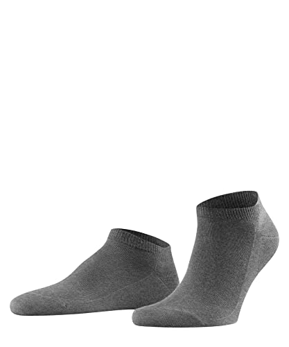 FALKE Herren Sneakersocken Family M SN nachhaltige biologische Baumwolle kurz einfarbig 1 Paar, Grau (Light Grey Melange 3390) neu - umweltfreundlich, 47-50 von FALKE