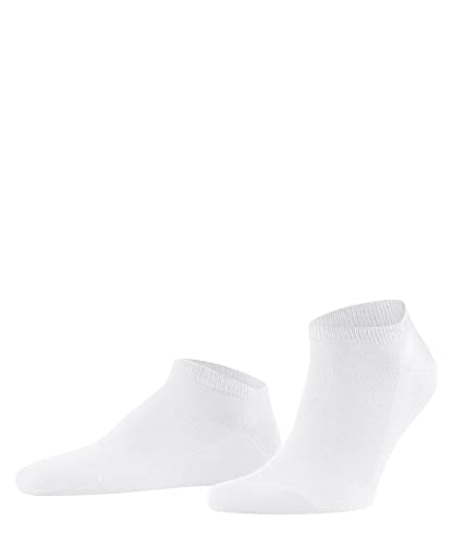 FALKE Herren Sneakersocken Family M Sn nachhaltige Baumwolle kurz einfarbig 1 Paar, Weiß White 2000, 39-42 von FALKE