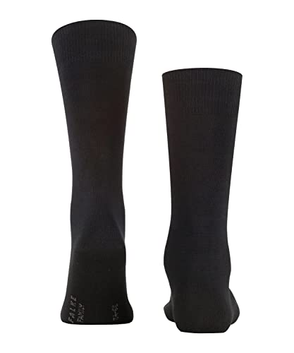 FALKE Herren Socken Family M SO nachhaltige biologische Baumwolle einfarbig 1 Paar, Schwarz (Black 3000) neu - umweltfreundlich, 47-50 von FALKE