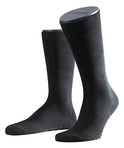 FALKE Herren Family Socken Strümpfe 14645 6er Pack, Sockengröße:39-42;Artikel:14645-3000 black von FALKE