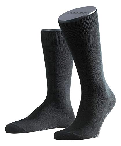 FALKE Herren Family Socken Strümpfe 14645 6er Pack, Sockengröße:43-46;Artikel:14645-3000 black von FALKE
