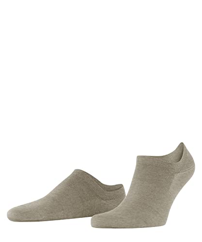 FALKE Herren Füßlinge ClimaWool M In Wolle Lyocell unsichtbar einfarbig 1 Paar, Beige Pebble Melange 4044, 41-42 von FALKE
