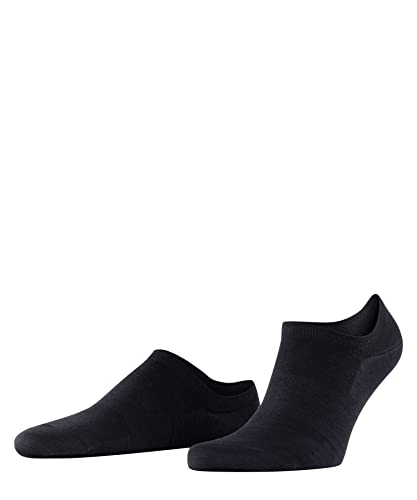 FALKE Herren Füßlinge ClimaWool M In Wolle Lyocell unsichtbar einfarbig 1 Paar, Blau Dark Navy 6370, 47-48 von FALKE