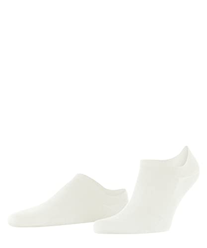 FALKE Herren Füßlinge ClimaWool M In Wolle Lyocell unsichtbar einfarbig 1 Paar, Weiß Off-White 2040, 43-44 von FALKE