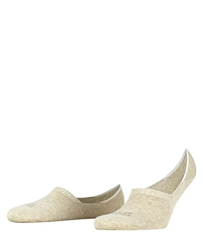 FALKE Herren Füßlinge Step High Cut M IN Baumwolle unsichtbar einfarbig 1 Paar, Beige (Sand Melange 4650), 39-42 von FALKE