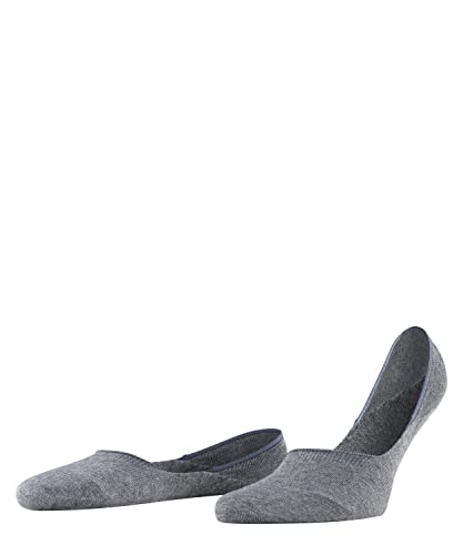 FALKE Herren Füßlinge Invisible Step Medium Cut Box M IN Baumwolle unsichtbar einfarbig 1 Paar, Grau (Light Grey Melange 3390) neu - umweltfreundlich, 39-40 von FALKE