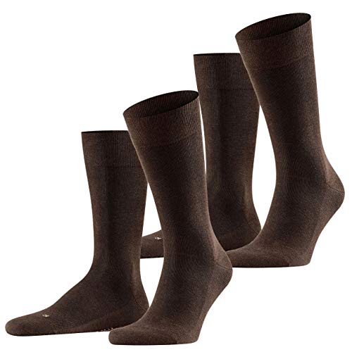 FALKE Herren Functional Socken London 2er Pack, Größe:39-42;Farbe:Brown (5930) von FALKE