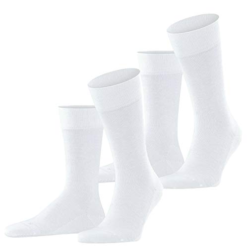 FALKE Herren Functional Socken London 2er Pack, Größe:39-42;Farbe:White (2000) von FALKE
