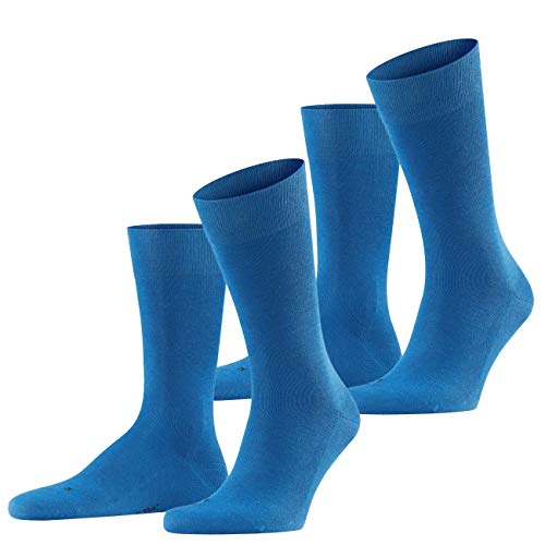FALKE Herren Functional Socken London 2er Pack, Größe:43-46;Farbe:Saphire (6055) von FALKE