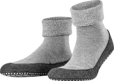 FALKE Herren Hausschuhe Cosyshoe light grey - Gr. - 39.5 von FALKE