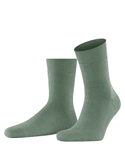 FALKE Herren Hausschuhe Homepads, Wolle Baumwolle, 1 Paar, Grün (Sage 7538), 39-42 von FALKE