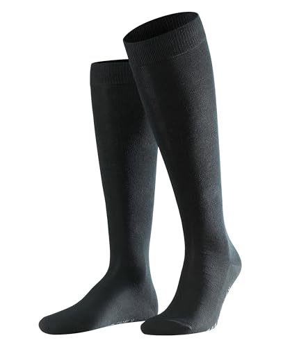 FALKE Herren Kniestrümpfe Family, Baumwolle, 1 Paar, Schwarz (Black 3000), 43-46 (UK 8.5-11 Ι US 9.5-12) von FALKE