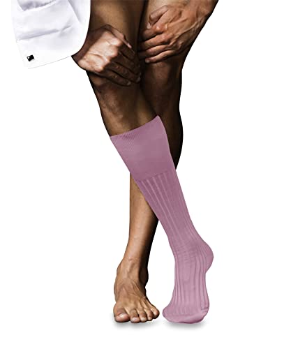 FALKE Herren Kniestrümpfe No. 13 M KH Feinste Piuma Baumwolle lang einfarbig 1 Paar, Rosa (Light Rosa 8276), 41-42 von FALKE