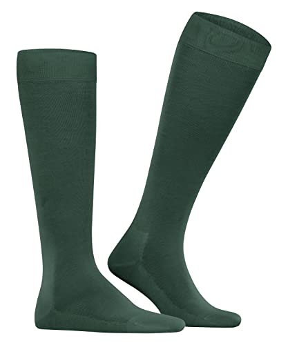 FALKE Herren Kniestrümpfe Tiago M KH Fil D'Ecosse Baumwolle lang einfarbig 1 Paar, Grün (Hunter Green 7441) neu - umweltfreundlich, 39-40 von FALKE