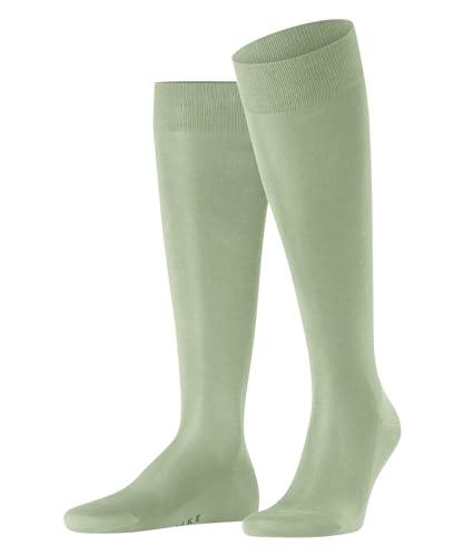 FALKE Herren Kniestrümpfe Tiago M Kh nachhaltige Fil D'Ecosse Baumwolle lang einfarbig 1 Paar, Grün Pale Olive 7710, 45-46 von FALKE