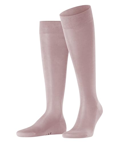 FALKE Herren Kniestrümpfe Tiago M Kh nachhaltige Fil D'Ecosse Baumwolle lang einfarbig 1 Paar, Rosa Rose 8740, 39-40 von FALKE
