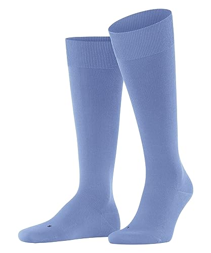 FALKE Herren Kniestrümpfe Ultra Energizing M Kh Baumwolle mit Kompression 1 Paar, Blau Cornflower Blue 6554, 39-40 von FALKE