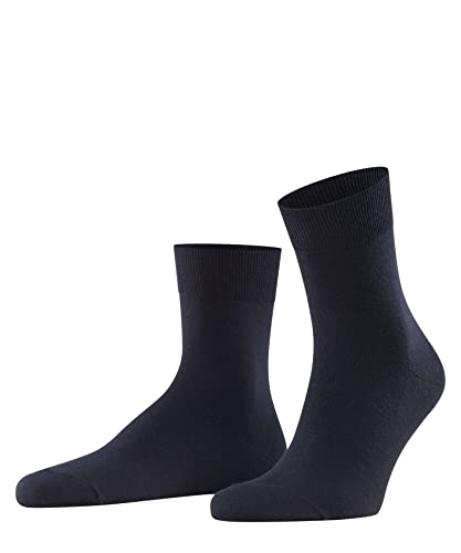 FALKE Herren Socken Airport M Sso Wolle Baumwolle einfarbig 1 Paar, Blau Dark Navy 6370, 39-40 von FALKE
