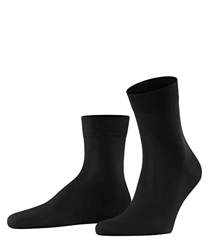 FALKE Herren Socken Tiago M SSO Fil D'Ecosse Baumwolle einfarbig 1 Paar, Schwarz (Black 3000) neu - umweltfreundlich, 39-40 von FALKE