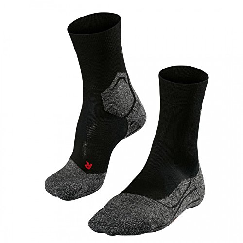 FALKE Herren Laufsocken RU3 2er Pack, Größe:44/45;Farbe:Black Mix (3010) von FALKE