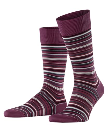 FALKE Herren Socken Microblock M So Baumwolle gemustert 1 Paar, Rosa Raspberry 8238, 39-40 von FALKE