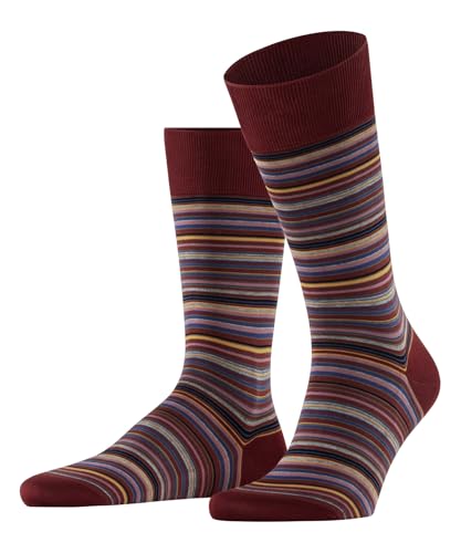 FALKE Herren Microblock M So Baumwolle Gemustert Socken, Braun Cayenne 5950, 43-44 von FALKE