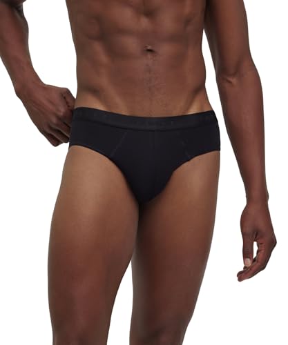 FALKE Herren Slip Daily Climate Control Outlast® M Sl Baumwolle schnelltrocknend 1 Stück, Schwarz Black 3000, S von FALKE