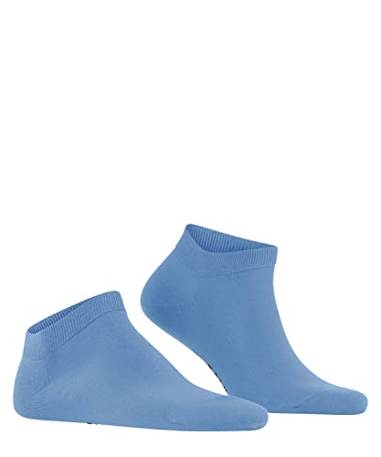 FALKE Herren Sneakersocken ClimaWool M SN Lyocell Wolle kurz einfarbig 1 Paar, Blau (Cornflower Blue 6554), 45-46 von FALKE