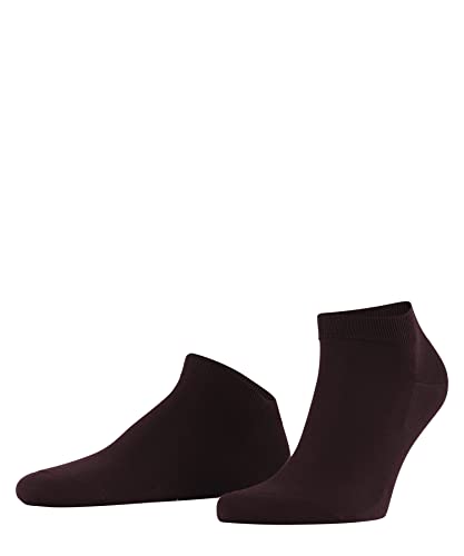 FALKE Herren Sneakersocken ClimaWool M Sn Wolle Lyocell kurz einfarbig 1 Paar, Rot Barolo 8596, 43-44 von FALKE