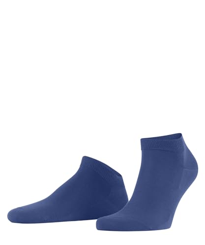 FALKE Herren Sneakersocken ClimaWool M Sn Wolle Lyocell kurz einfarbig 1 Paar, Blau Deep Water 6809, 45-46 von FALKE