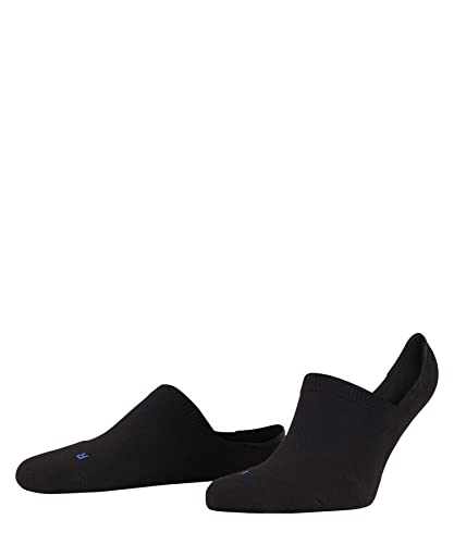 FALKE Unisex Füßlinge Cool Kick Invisible U IN weich atmungsaktiv schnelltrocknend unsichtbar einfarbig 1 Paar, Schwarz (Black 3000), 35-36 von FALKE