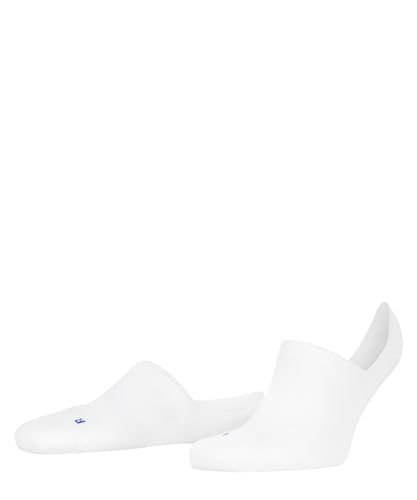 FALKE Unisex Füßlinge Cool Kick Invisible U IN weich atmungsaktiv schnelltrocknend unsichtbar einfarbig 1 Paar, Weiß (White 2000), 37-38 von FALKE