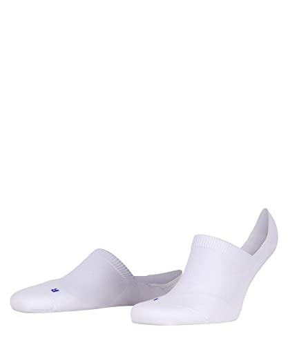 FALKE Unisex Füßlinge Cool Kick Invisible U IN weich atmungsaktiv schnelltrocknend unsichtbar einfarbig 1 Paar, Weiß (White 2000), 39-41 von FALKE
