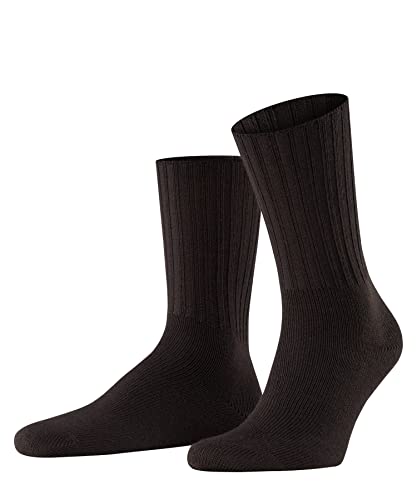 FALKE Herren Socken Nelson M SO Wolle einfarbig 1 Paar, Braun (Brown 5930), 47-50 von FALKE