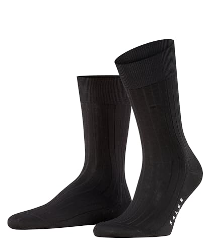 FALKE Herren Socken Milano M So Baumwolle gemustert 1 Paar, Schwarz Black 3000, 39-40 von FALKE