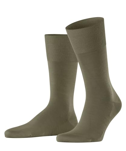 FALKE Herren Socken ClimaWool M So Wolle Lyocell einfarbig 1 Paar, Grün Crocodile 7503, 39-40 von FALKE