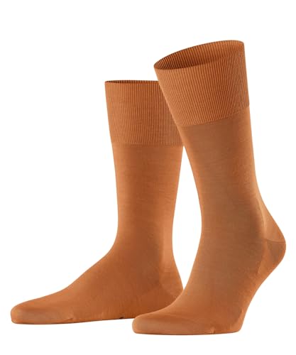 FALKE Herren Socken ClimaWool M So Wolle Lyocell einfarbig 1 Paar, Orange Sapote 8058, 39-40 von FALKE